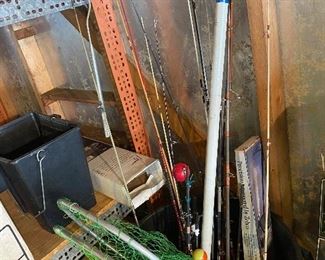 Fishing Poles, Fishing Nets