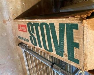 Coleman Stove/Box