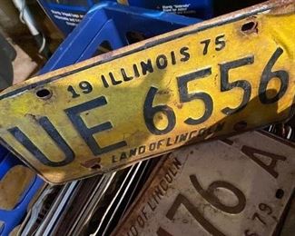Vintage License Plates