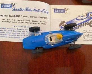 Vintage Shuco Race Car with Instruction Booklet