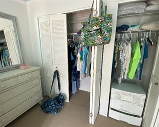 CLOTHING AND DRESSER/MIRROR