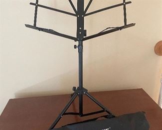 KASONIC MUSIC STAND AND CASE