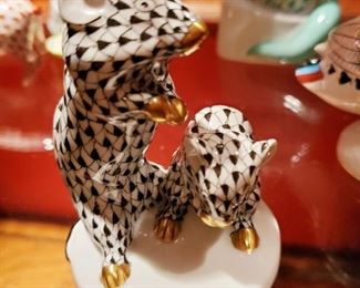 Herend fish net mice