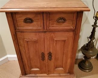 Wood cabinet