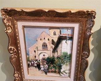 Original paris oil paintings