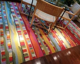 Great multi colored large rug/carpet