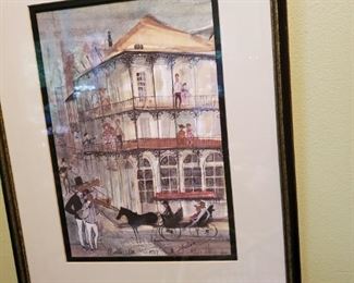 P Buckley Moss Signed Lithograph