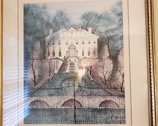 Swan House Atlanta art print