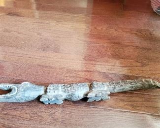Wood alligator/crocodile