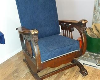 carved rocker 