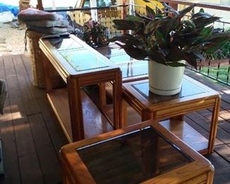 Oak table sets