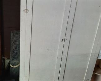 nice old wood cabinet 