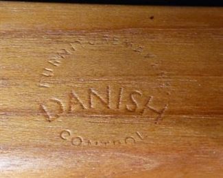 Another mark on Danish Teak dining chair 