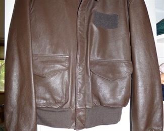 Type A2 Military leather jacket