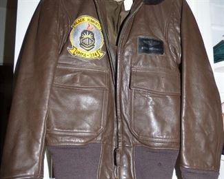 Vintage Military leather jacket