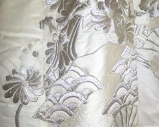 Close-Up of Embroidery Work