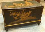 Chinoiserie Painted Trunk circa 1840