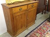 English Pine Server circa 1860