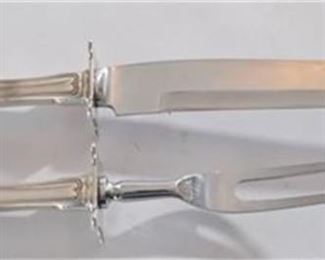 91. S KIRK SONS Sterling Silver Carving Set