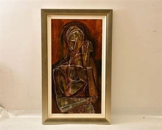 Abstract Portrait Of Woman