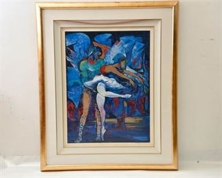 William Tolliver (American/Mississippi, 1951-2000) "Pas De Deux"