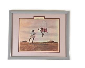 Ernie Barnes (1938-2009) "Ninety-Nine A'Hundred"