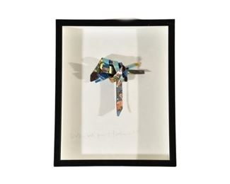 Framed Modern Sculpture