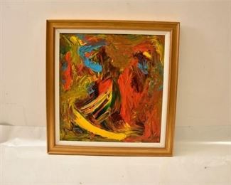 Bill A. Dallas (American, 20th century) "Chasin The Rhythm Of Freedom"