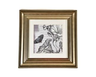Framed Floral Print