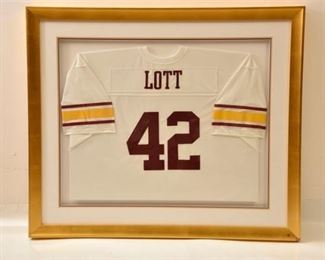 Ronnie Lot Autographed USC Jersey