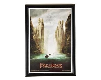 Lord Of The Rings Movie Poster