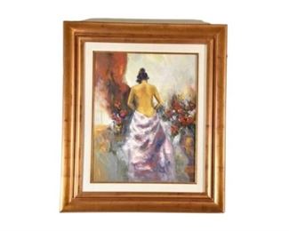 Onyeka Ibe Nigerian, b. 1971 Oil on Canvas