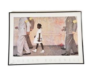 Norman Rockwell ( American, 1894 -1978) "The Problem We All Live With" Print
