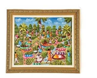 Tropical Landscape Scene