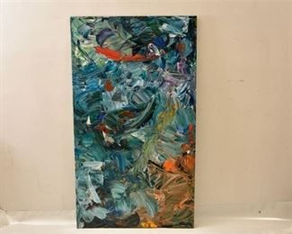 Bill A. Dallas (American, 20th century) "Saint Joe Louis Summoning The Anceatra"