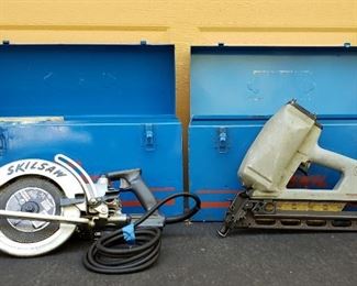Vintage Skilsaw & Senco Nailer 