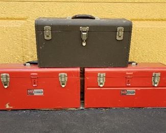 Metal tool boxes