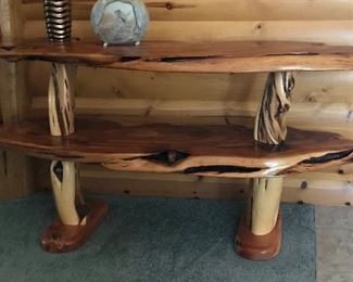 Beautiful juniper entry table