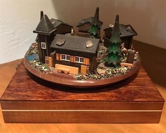 Holiday in Switzerland music box