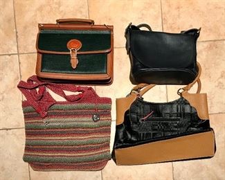 Coach, Sak, Dooney & Burke and other bags