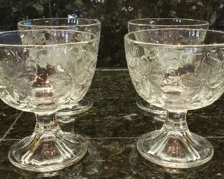 Beautiful dessert goblets 