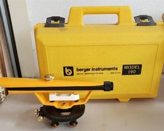 Berger instruments laser 