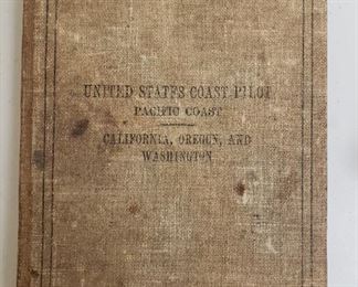 1 of 2 vintage United States Coast Pilot Books