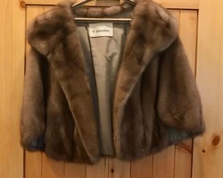 Vintage fur cape/shawl by The Broadway