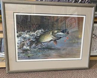 Framed print by Scott Zoellick. approx. 34 x 27 inches. NOW $50