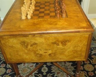 Maitland Smith Burl Wood Game Table
30 H x 25 L x 25 W