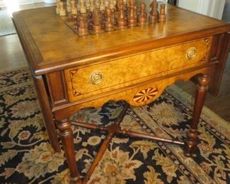 Maitland Smith Burl Wood Game Table
30 H x 25 L x 25 W
