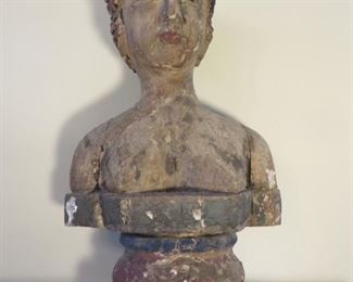 Wooden Bust  of Women
