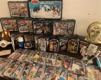 Large collection of vintage Star Wars 