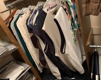 Men’s golf clothing 